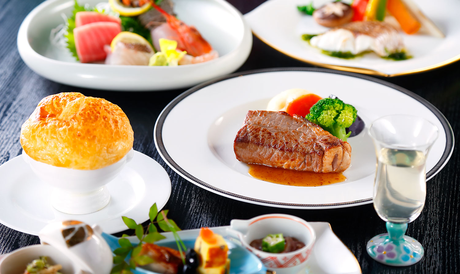 ホテル伊豆急 宴会の洋食コース料理